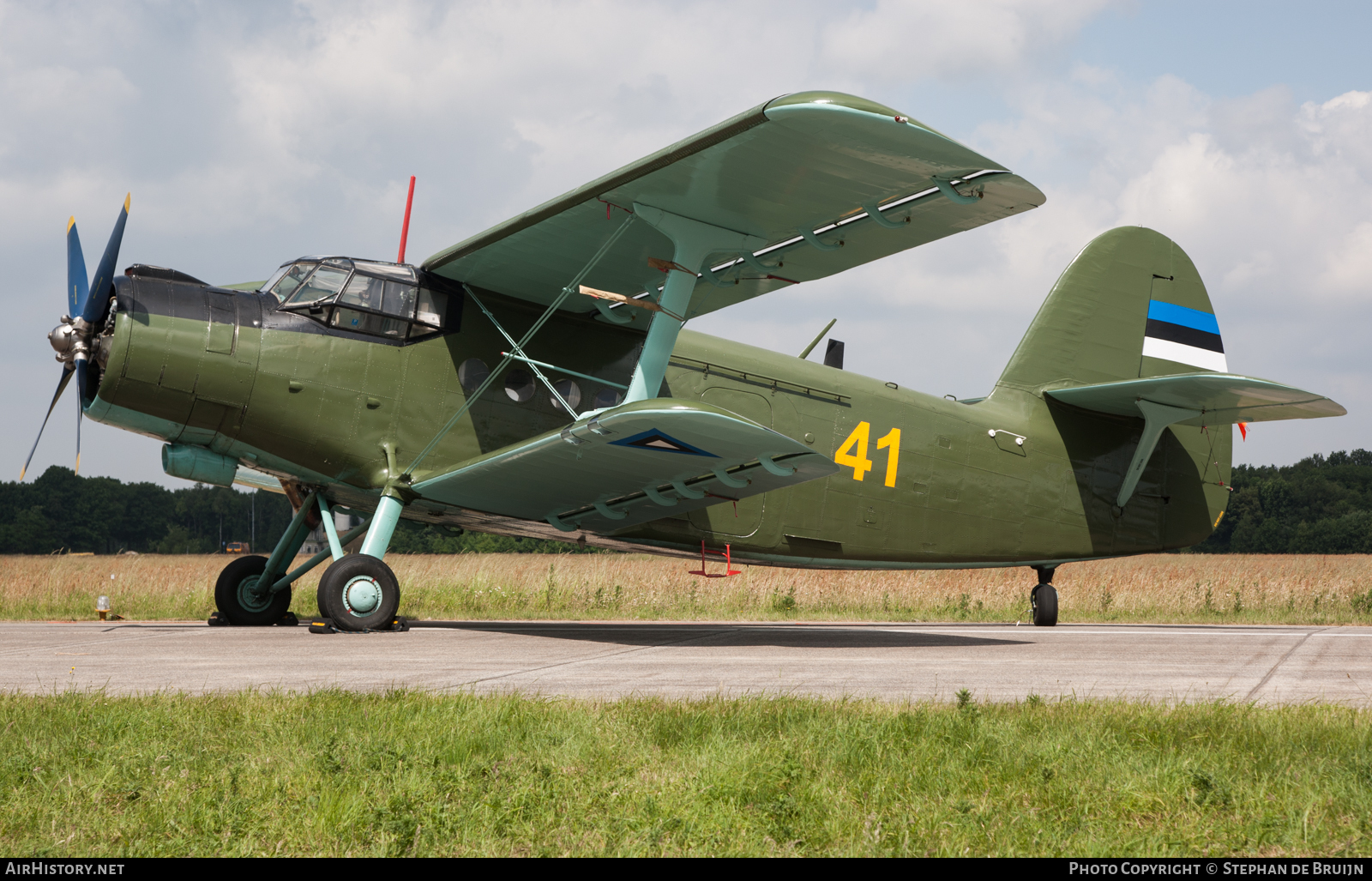 Aircraft Photo of 41 yellow | Antonov An-2 | Estonia - Air Force | AirHistory.net #120601