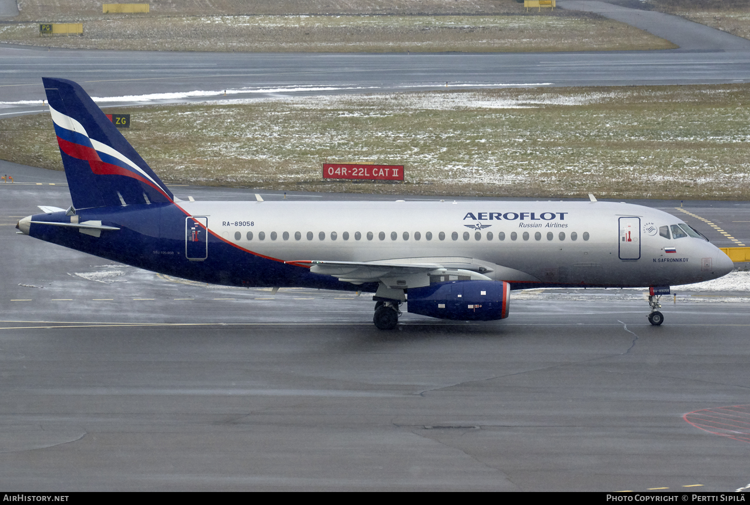 Aircraft Photo of RA-89058 | Sukhoi SSJ-100-95B Superjet 100 (RRJ-95B) | Aeroflot - Russian Airlines | AirHistory.net #120604