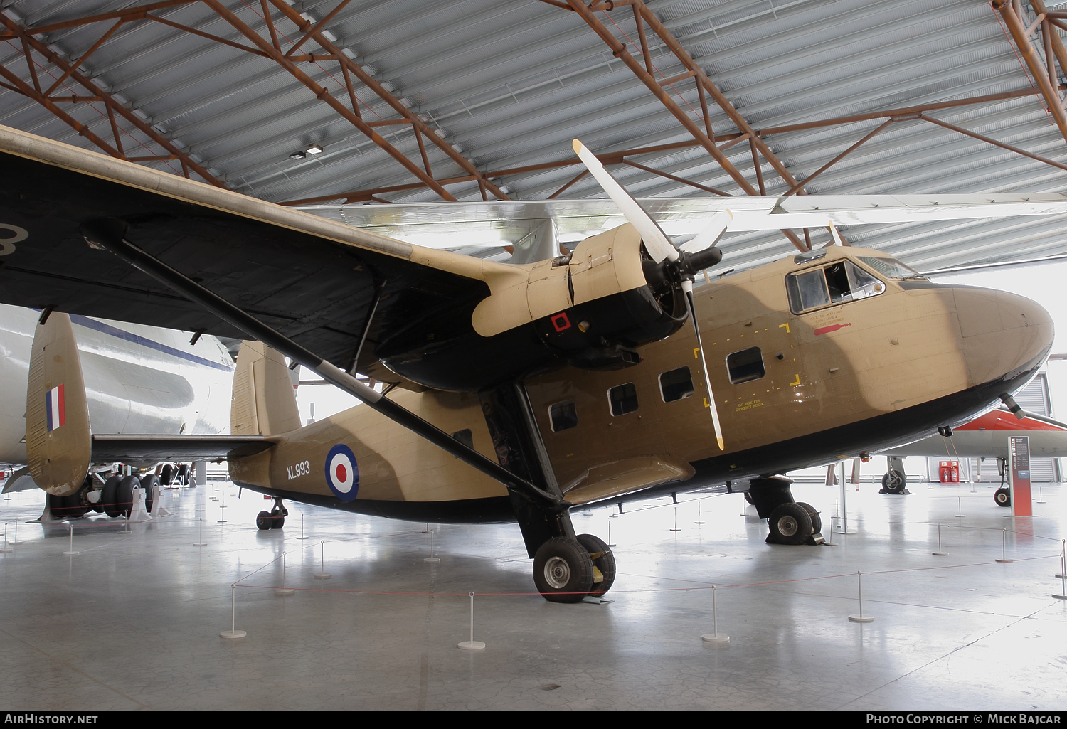 Aircraft Photo of XL993 | Scottish Aviation Twin Pioneer CC.2 | UK - Air Force | AirHistory.net #120608