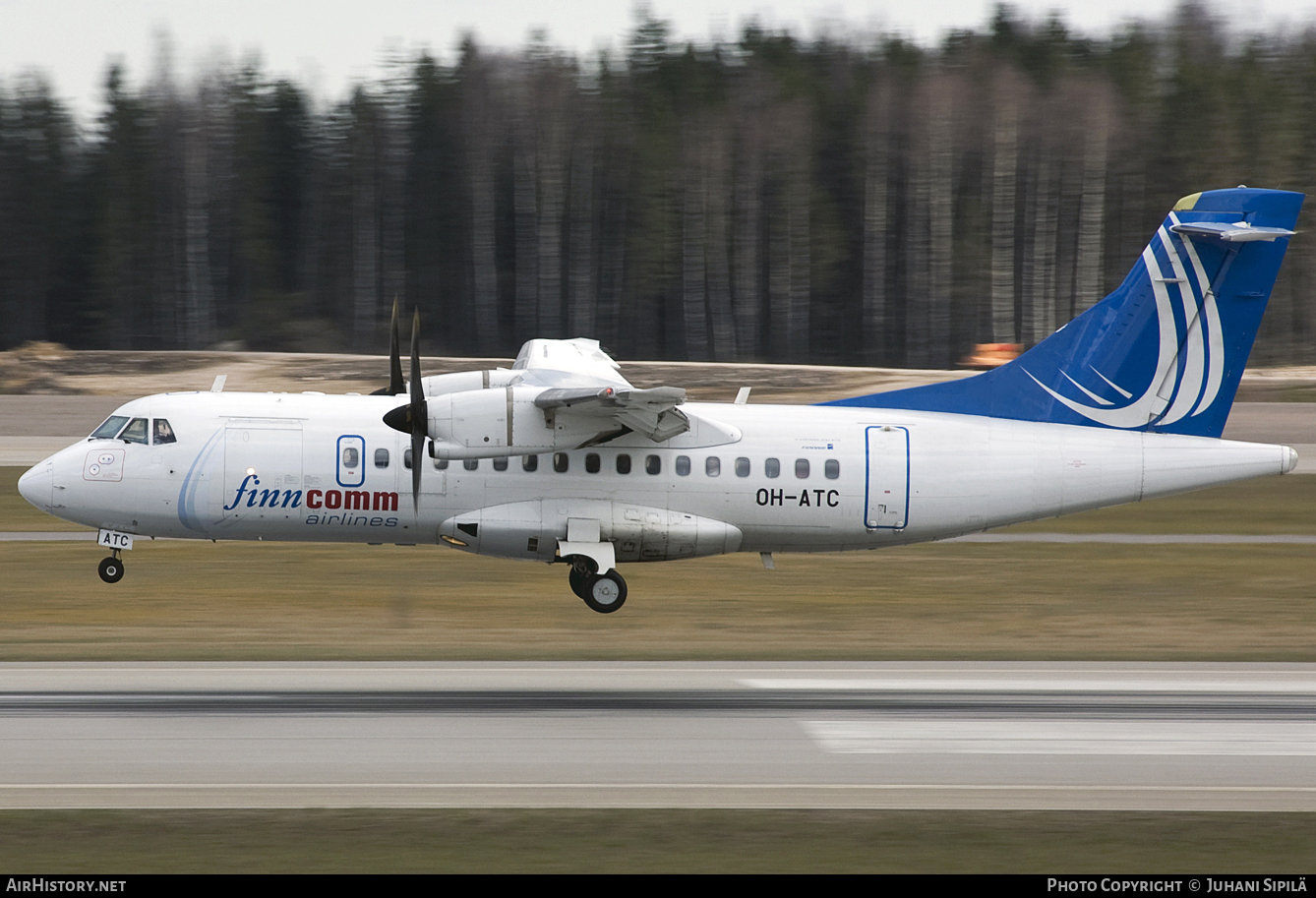Aircraft Photo of OH-ATC | ATR ATR-42-500 | Finncomm Airlines | AirHistory.net #120609