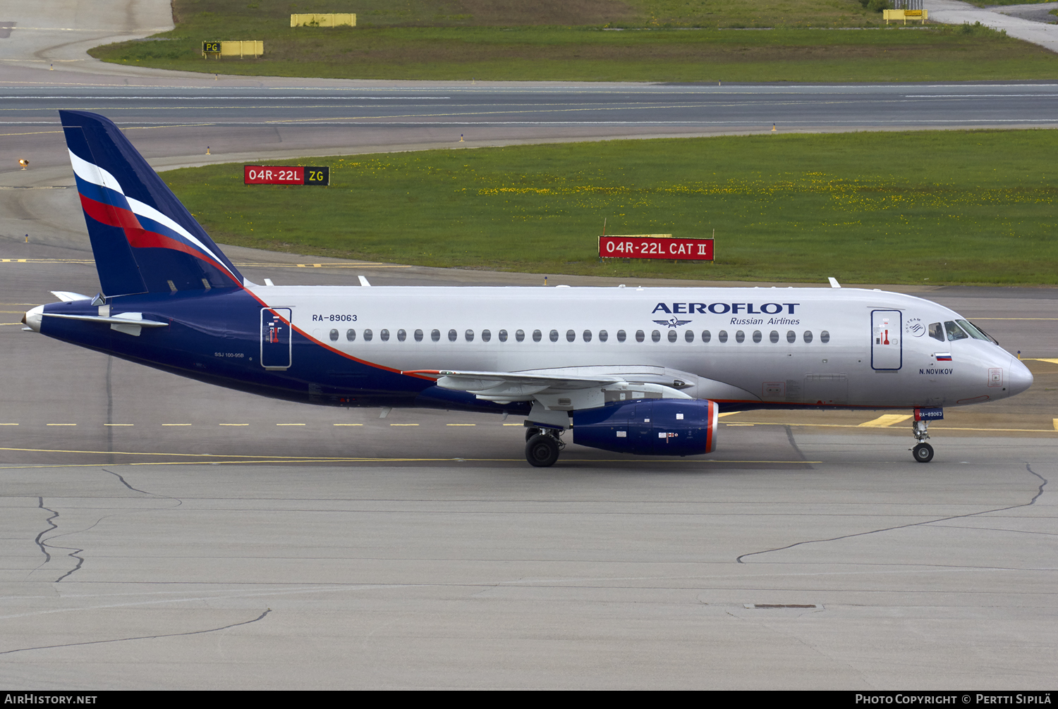 Aircraft Photo of RA-89063 | Sukhoi SSJ-100-95B Superjet 100 (RRJ-95B) | Aeroflot - Russian Airlines | AirHistory.net #120615