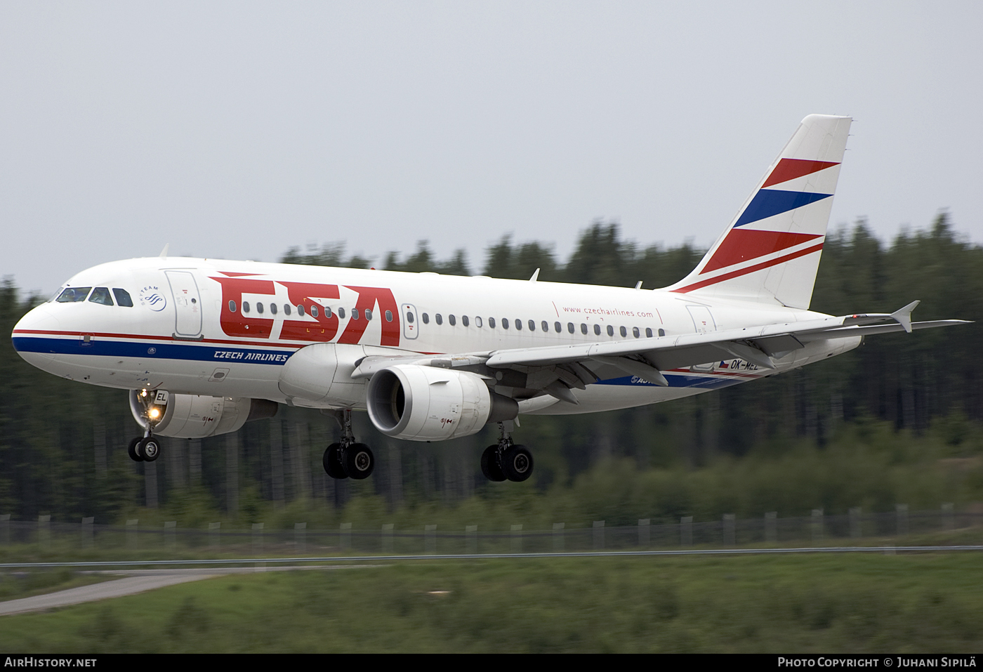 Aircraft Photo of OK-MEL | Airbus A319-112 | ČSA - Czech Airlines | AirHistory.net #120623