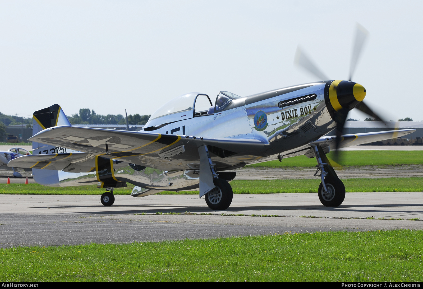 Aircraft Photo of N5444V / 473751 | North American P-51D Mustang | USA - Air Force | AirHistory.net #120636