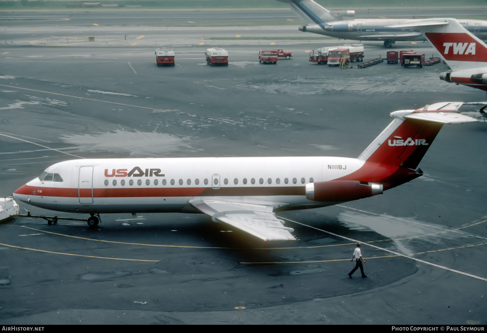 Aircraft Photo of N1118J | BAC 111-204AF One-Eleven | USAir | AirHistory.net #120642