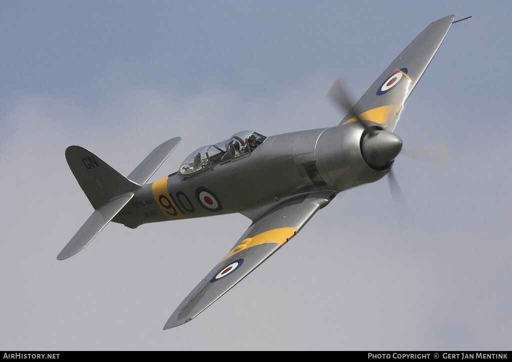 Aircraft Photo of N20MD / NX20MD / WG655 | Hawker Sea Fury T20 | UK - Air Force | AirHistory.net #120643