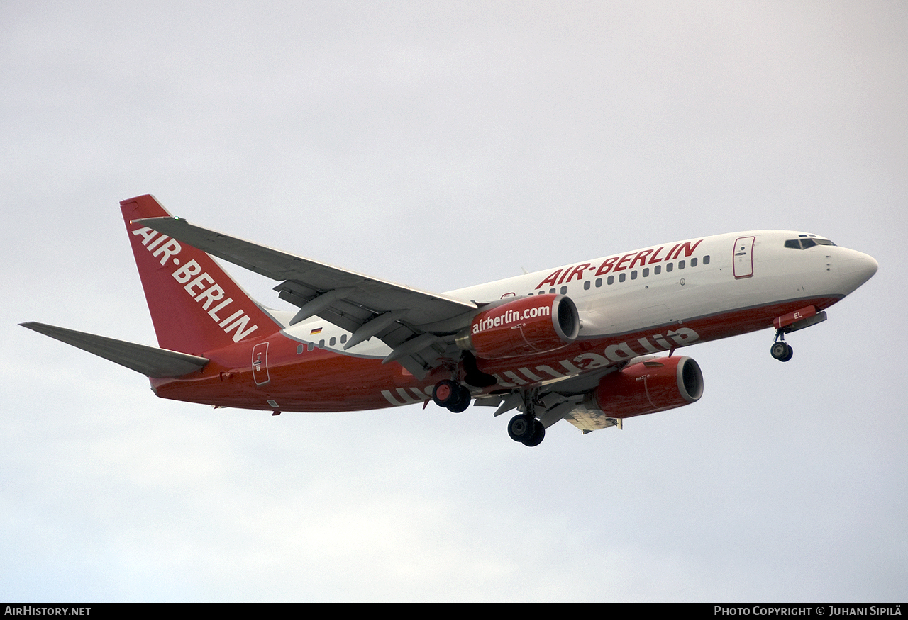 Aircraft Photo of D-AGEL | Boeing 737-75B | Air Berlin | AirHistory.net #120655