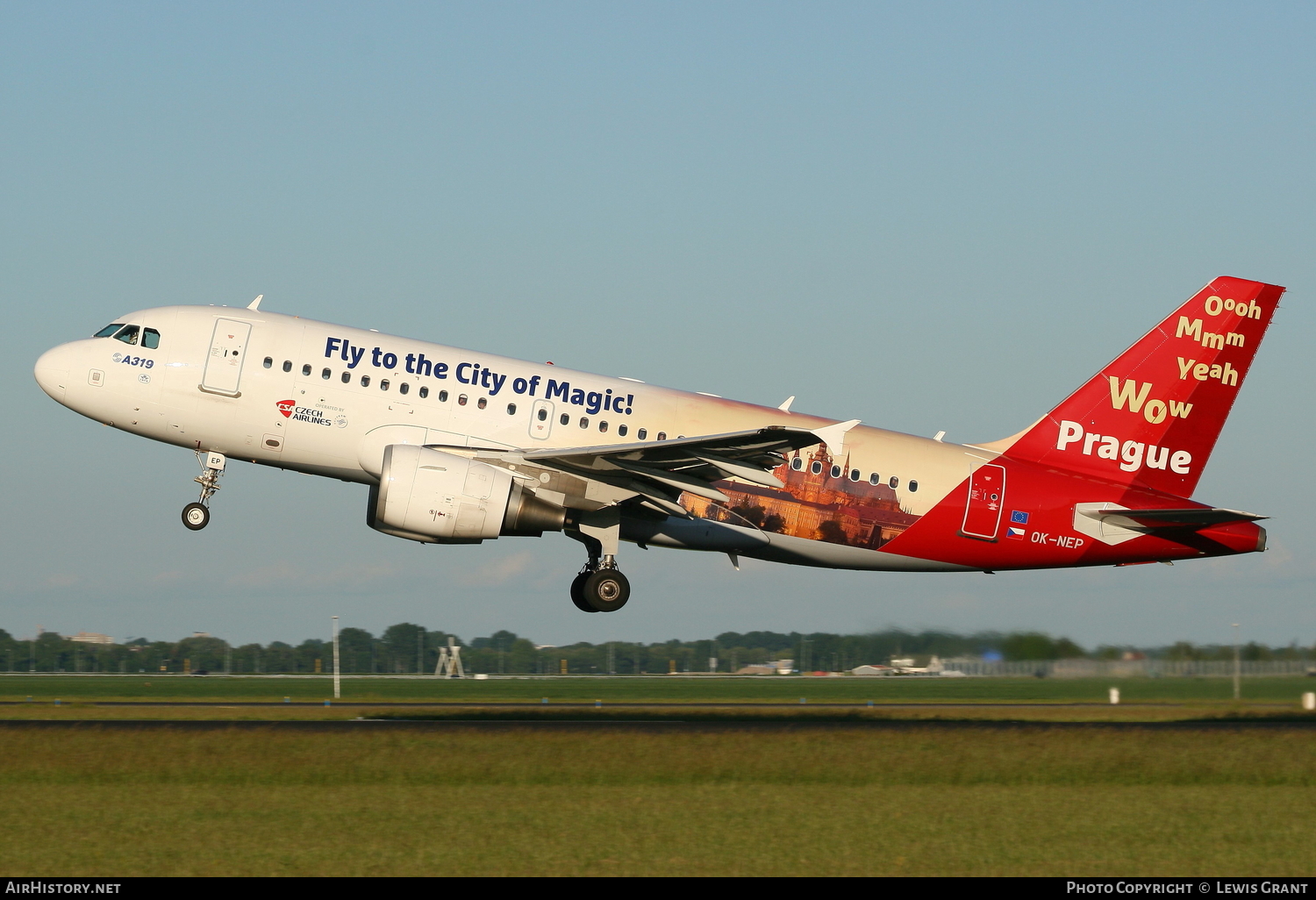 Aircraft Photo of OK-NEP | Airbus A319-112 | ČSA - Czech Airlines | AirHistory.net #120672