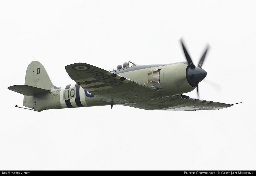 Aircraft Photo of VR930 | Hawker Sea Fury FB11 | UK - Navy | AirHistory.net #120674