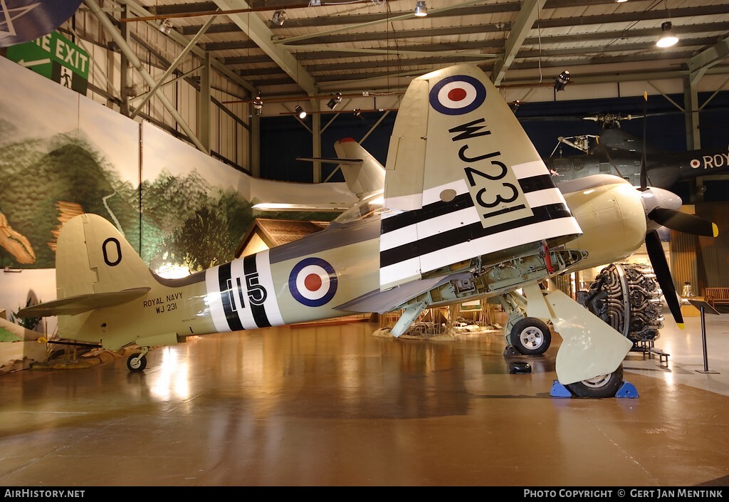 Aircraft Photo of WJ231 | Hawker Sea Fury FB11 | UK - Navy | AirHistory.net #120675