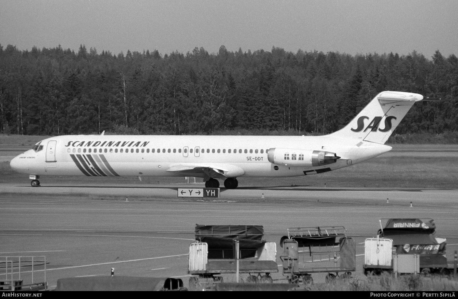 Aircraft Photo of SE-DDT | McDonnell Douglas DC-9-41 | Scandinavian Airlines - SAS | AirHistory.net #120689