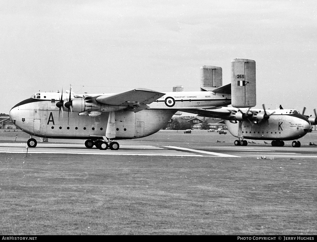 Aircraft Photo of XB265 | Blackburn B-101 Beverley C1 | UK - Air Force | AirHistory.net #120698