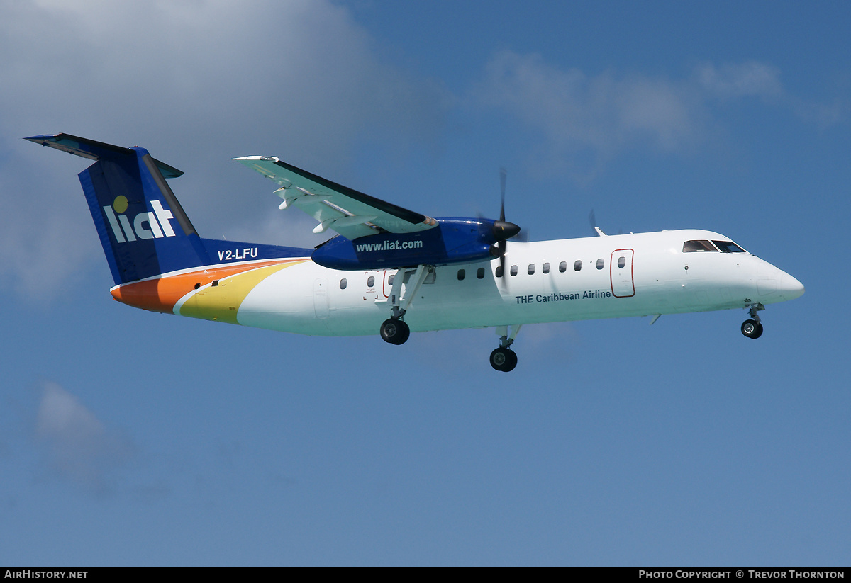 Aircraft Photo of V2-LFU | De Havilland Canada DHC-8-311 Dash 8 | LIAT - Leeward Islands Air Transport | AirHistory.net #120702