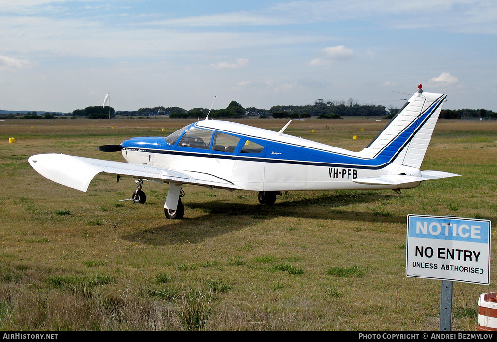 Aircraft Photo of VH-PFB | Piper PA-28R-180 Cherokee Arrow | AirHistory.net #120718