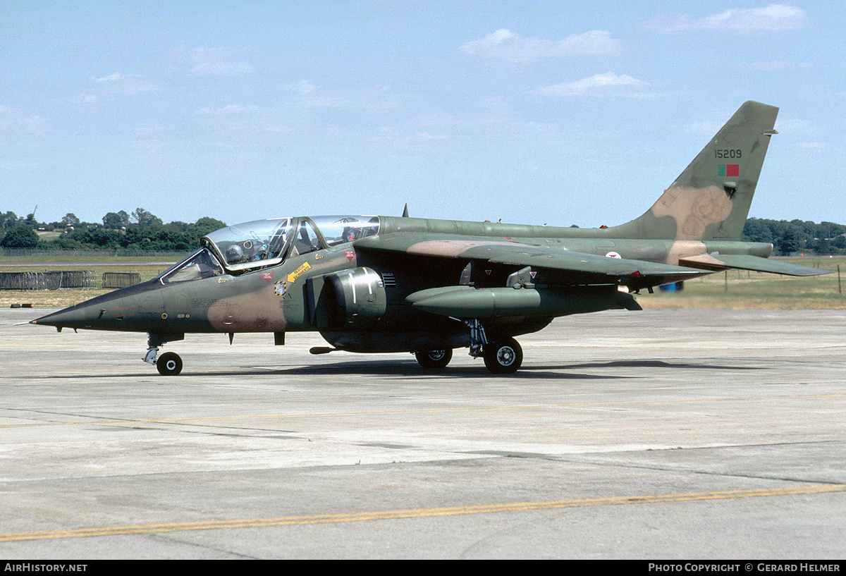 Aircraft Photo of 15209 | Dassault-Dornier Alpha Jet A | Portugal - Air Force | AirHistory.net #120743