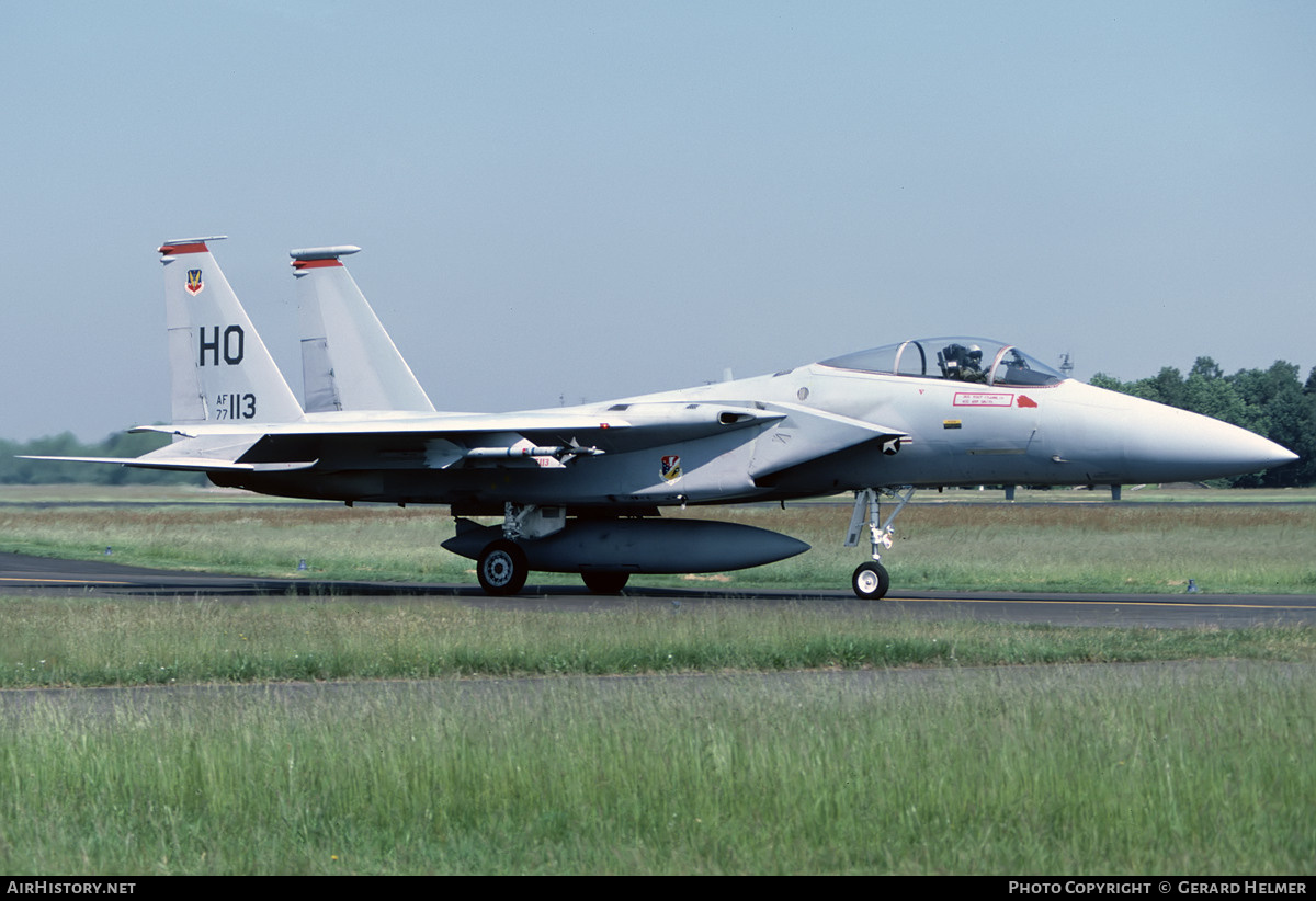 Aircraft Photo of 77-0113 / AF77-113 | McDonnell Douglas F-15A Eagle | USA - Air Force | AirHistory.net #120745