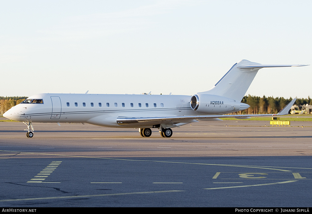 Aircraft Photo of N268AA | Bombardier Global Express (BD-700-1A10) | AirHistory.net #120747