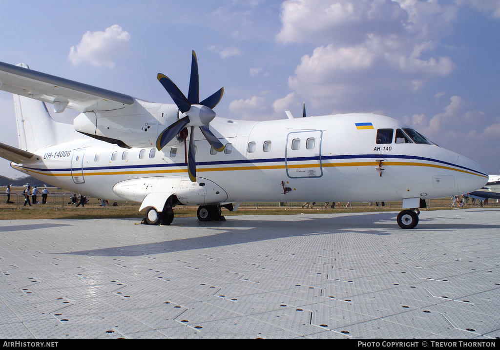 Aircraft Photo of UR-14006 | Antonov An-140 | Ukraine Government | AirHistory.net #120769