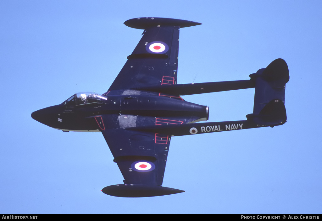 Aircraft Photo of G-GONE / WR470 | De Havilland D.H. 112 Venom FB50 | UK - Navy | AirHistory.net #120778