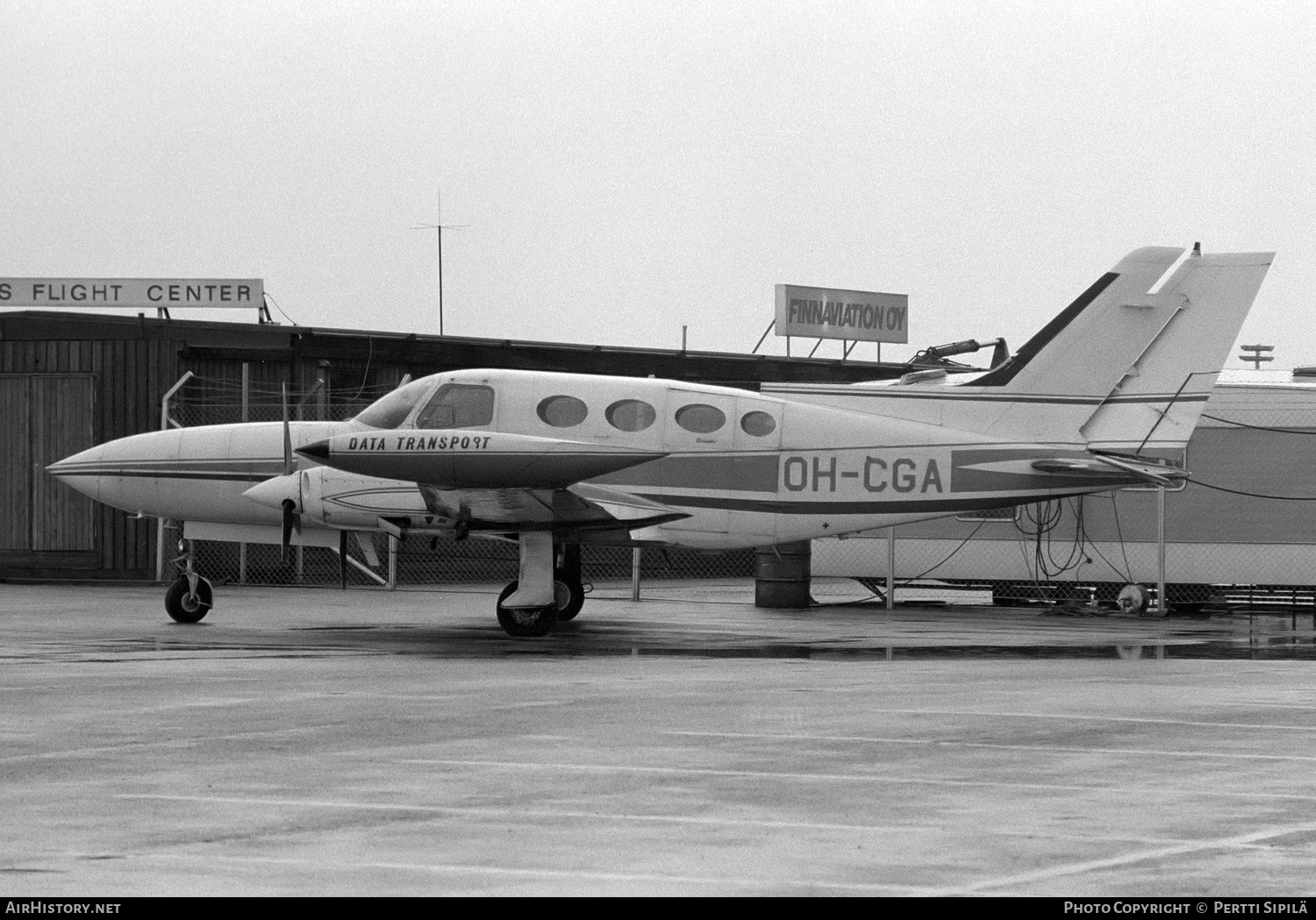 Aircraft Photo of OH-CGA | Cessna 402B Businessliner | Data Transport | AirHistory.net #120780