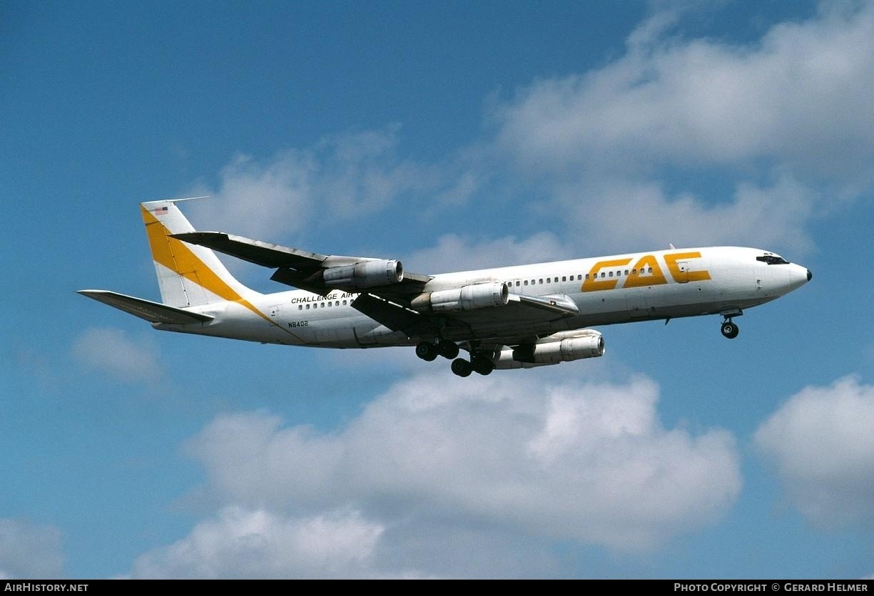 Aircraft Photo of N8402 | Boeing 707-323C | Challenge Air Cargo - CAC | AirHistory.net #120781