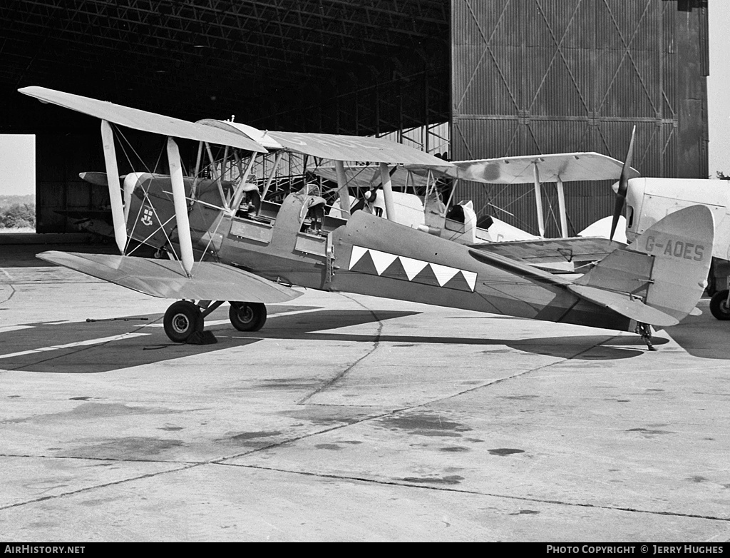 Aircraft Photo of G-AOES | De Havilland D.H. 82A Tiger Moth II | AirHistory.net #120791