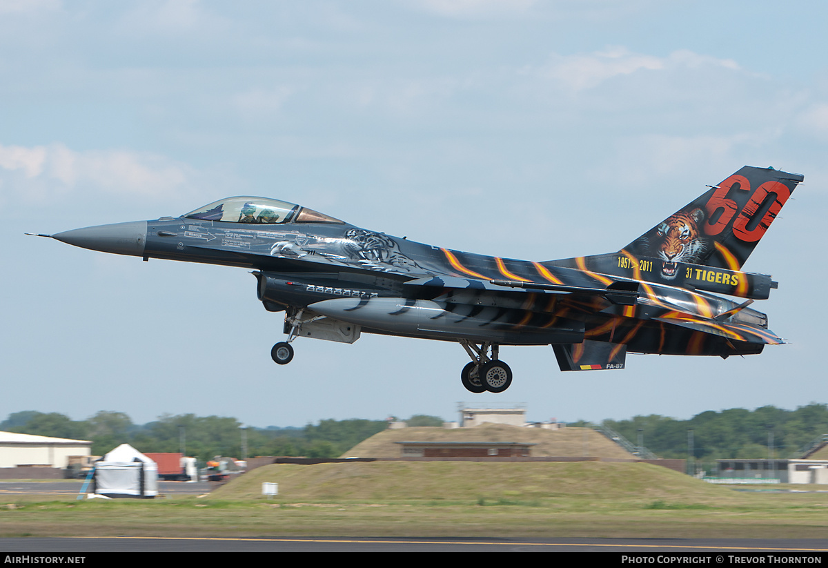 Aircraft Photo of FA-87 | General Dynamics F-16AM Fighting Falcon | Belgium - Air Force | AirHistory.net #120797