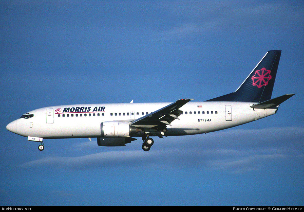 Aircraft Photo of N779MA | Boeing 737-3G7 | Morris Air | AirHistory.net #120800