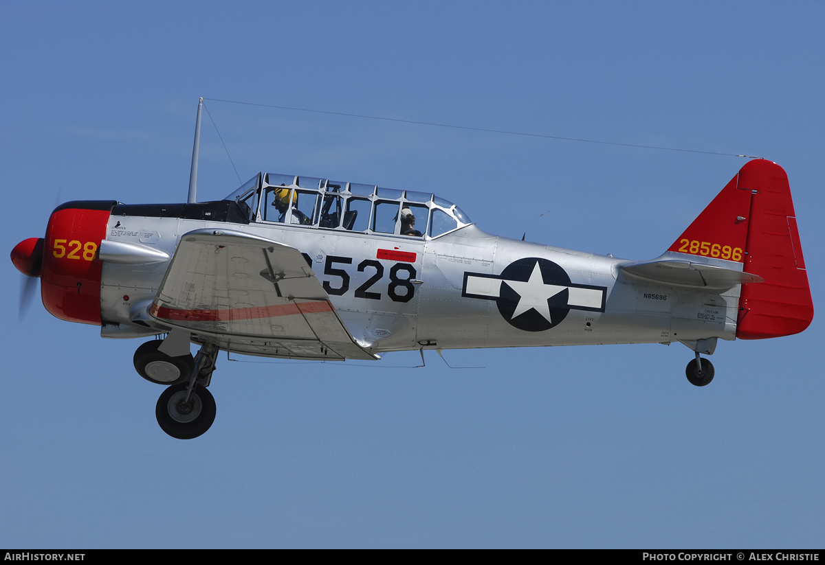 Aircraft Photo of N85696 / 42-85696 | North American AT-6D Texan | USA - Air Force | AirHistory.net #120805