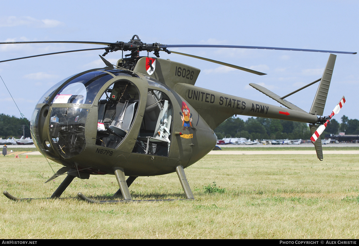 Aircraft Photo of N67PB | Hughes OH-6A Cayuse (369A) | USA - Army | AirHistory.net #120812