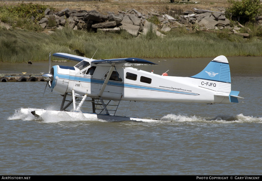 Aircraft Photo of C-FJFQ | De Havilland Canada DHC-2 Beaver Mk.1 | Van City Seaplanes | AirHistory.net #120818