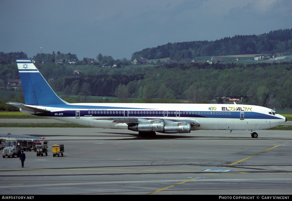 Aircraft Photo of 4X-ATY | Boeing 707-358C | El Al Israel Airlines | AirHistory.net #120826