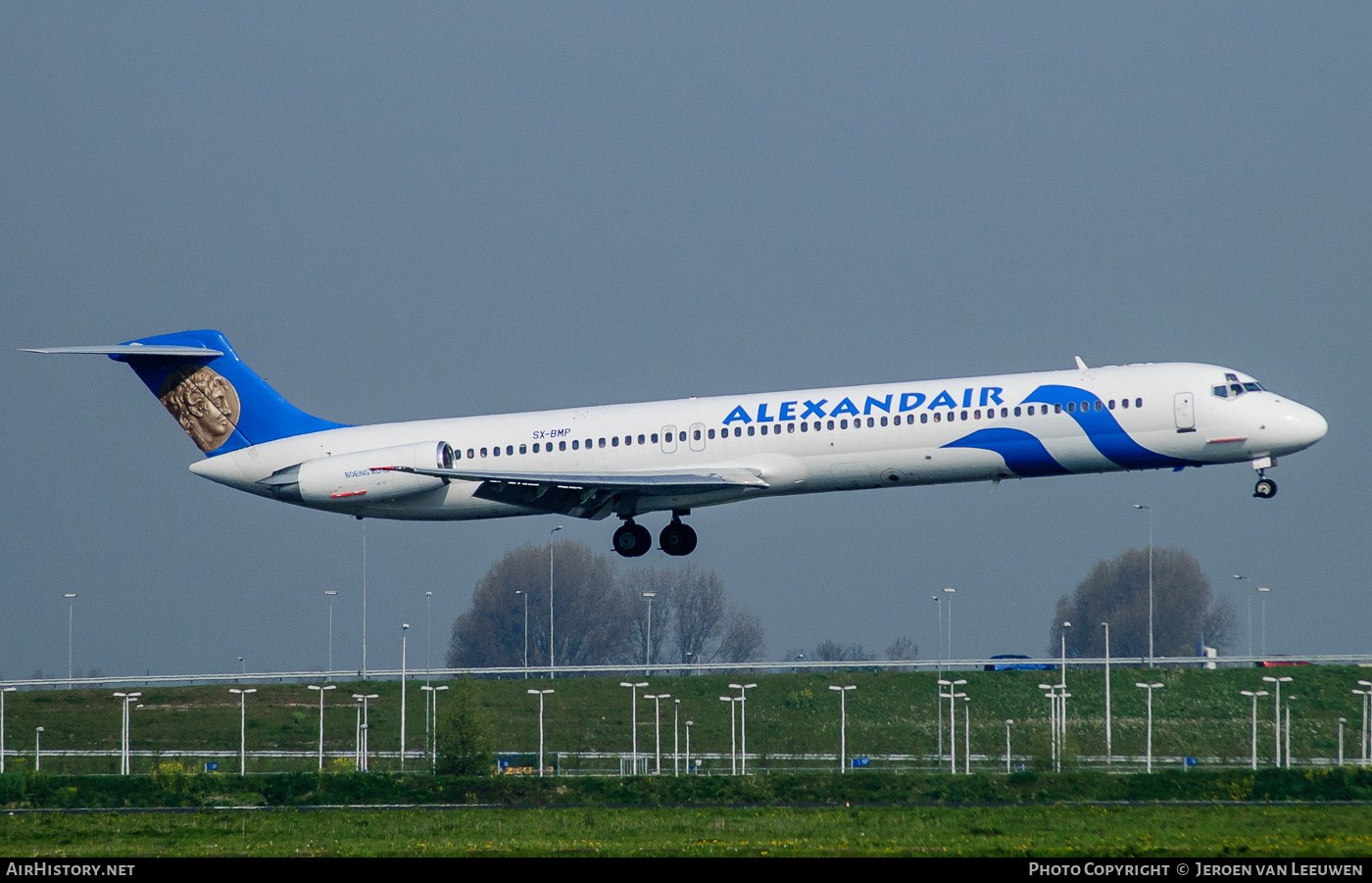 Aircraft Photo of SX-BMP | McDonnell Douglas MD-82 (DC-9-82) | Alexandair | AirHistory.net #120827