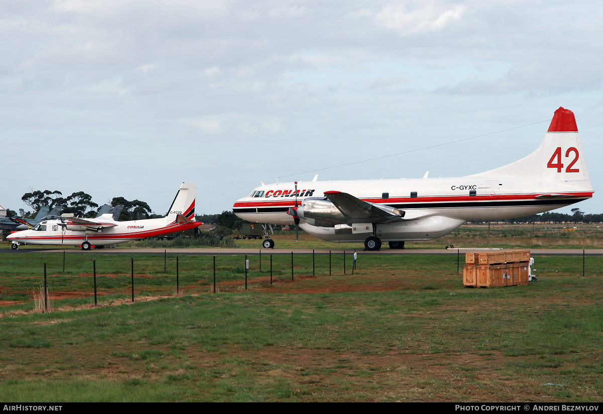 Aircraft Photo of C-GYXC | Convair 580/AT | Conair Aviation | AirHistory.net #120839