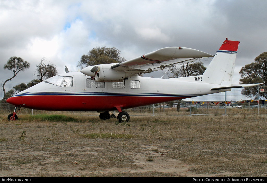 Aircraft Photo of VH-IYB | Partenavia P-68B Victor | AirHistory.net #120847