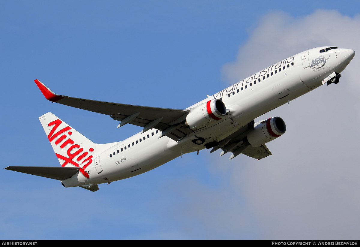 Aircraft Photo of VH-VUQ | Boeing 737-8FE | Virgin Australia Airlines | AirHistory.net #120860