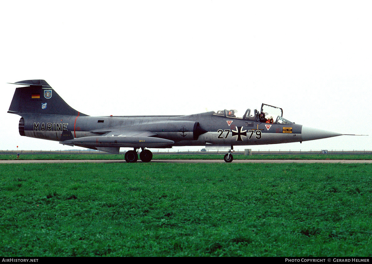 Aircraft Photo of 2779 | Lockheed TF-104G Starfighter | Germany - Navy | AirHistory.net #120865