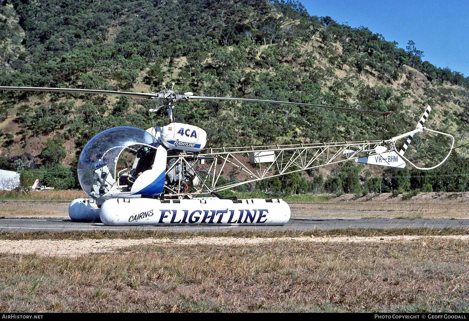 Aircraft Photo of VH-BHM | Bell 47G-5 | Flightline | AirHistory.net #120888
