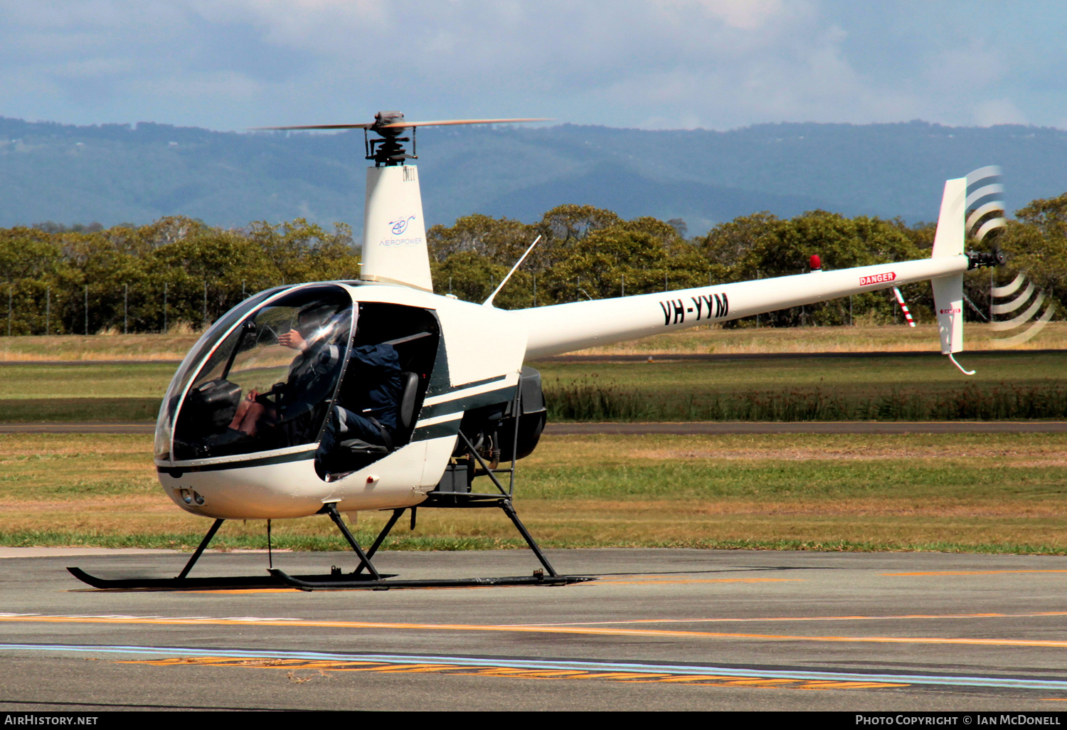 Aircraft Photo of VH-YYM | Robinson R-22 Beta | Aeropower | AirHistory.net #120921