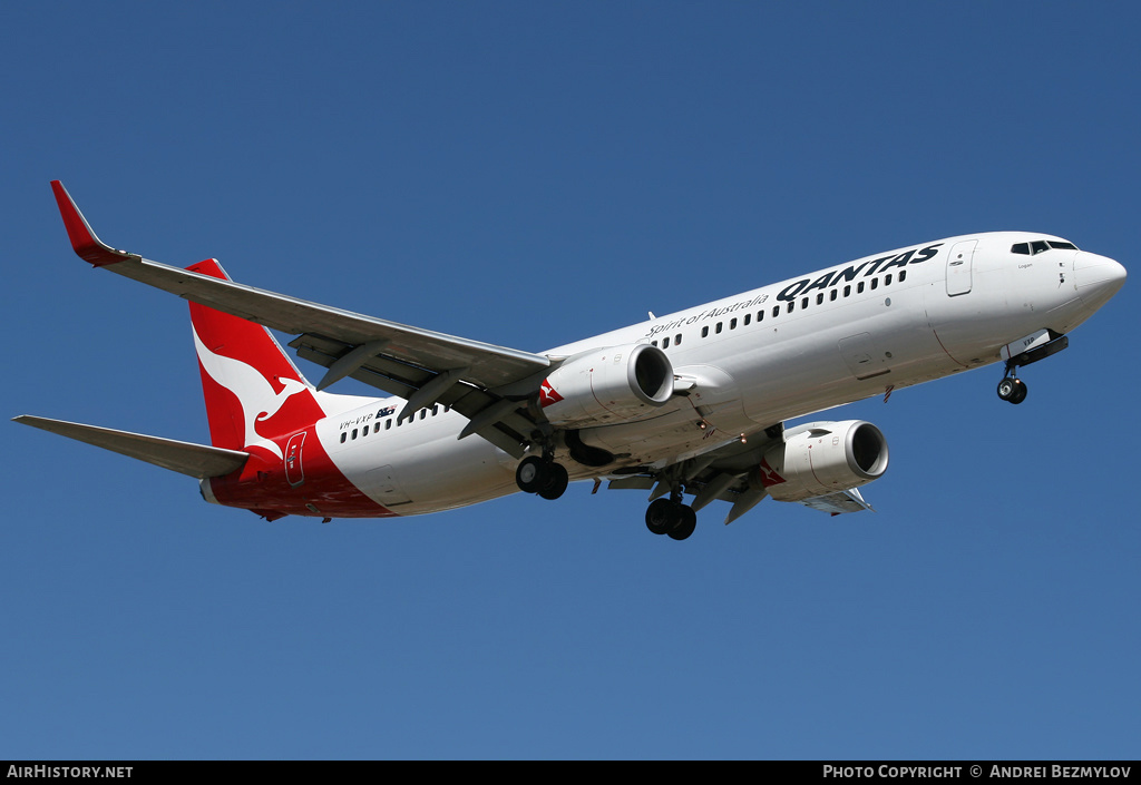 Aircraft Photo of VH-VXP | Boeing 737-838 | Qantas | AirHistory.net #120970
