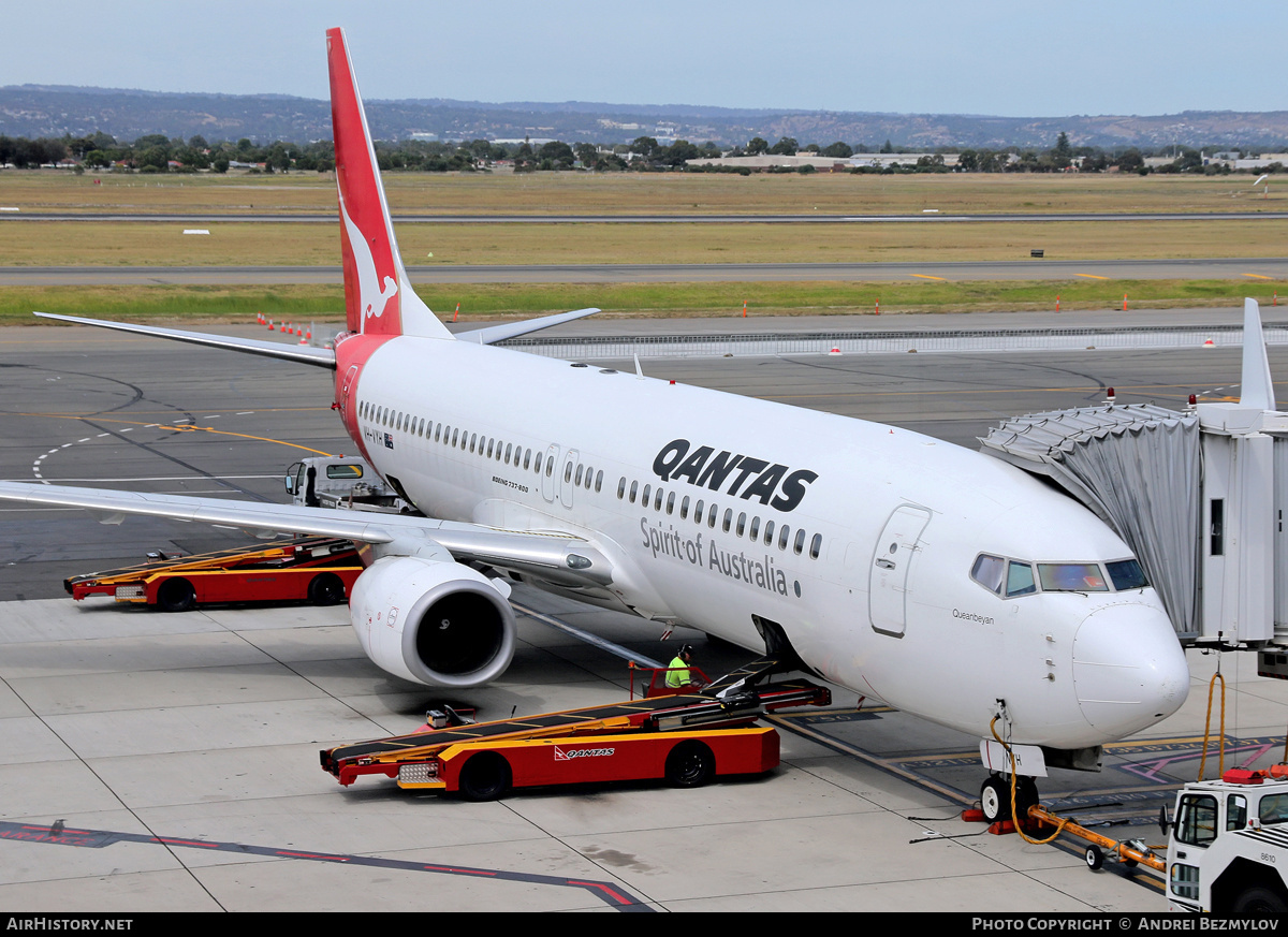 Aircraft Photo of VH-VYH | Boeing 737-838 | Qantas | AirHistory.net #120974