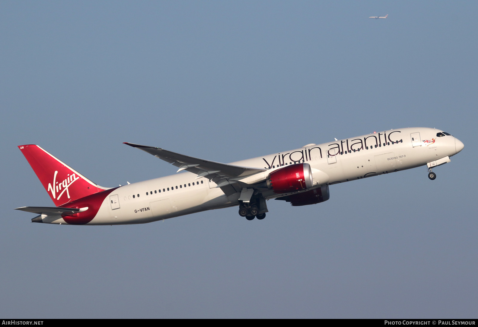 Aircraft Photo of G-VFAN | Boeing 787-9 Dreamliner | Virgin Atlantic Airways | AirHistory.net #120984