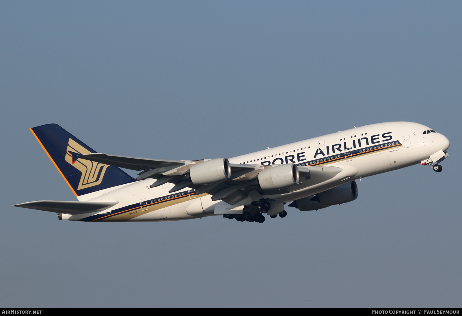 Aircraft Photo of 9V-SKZ | Airbus A380-841 | Singapore Airlines | AirHistory.net #120985