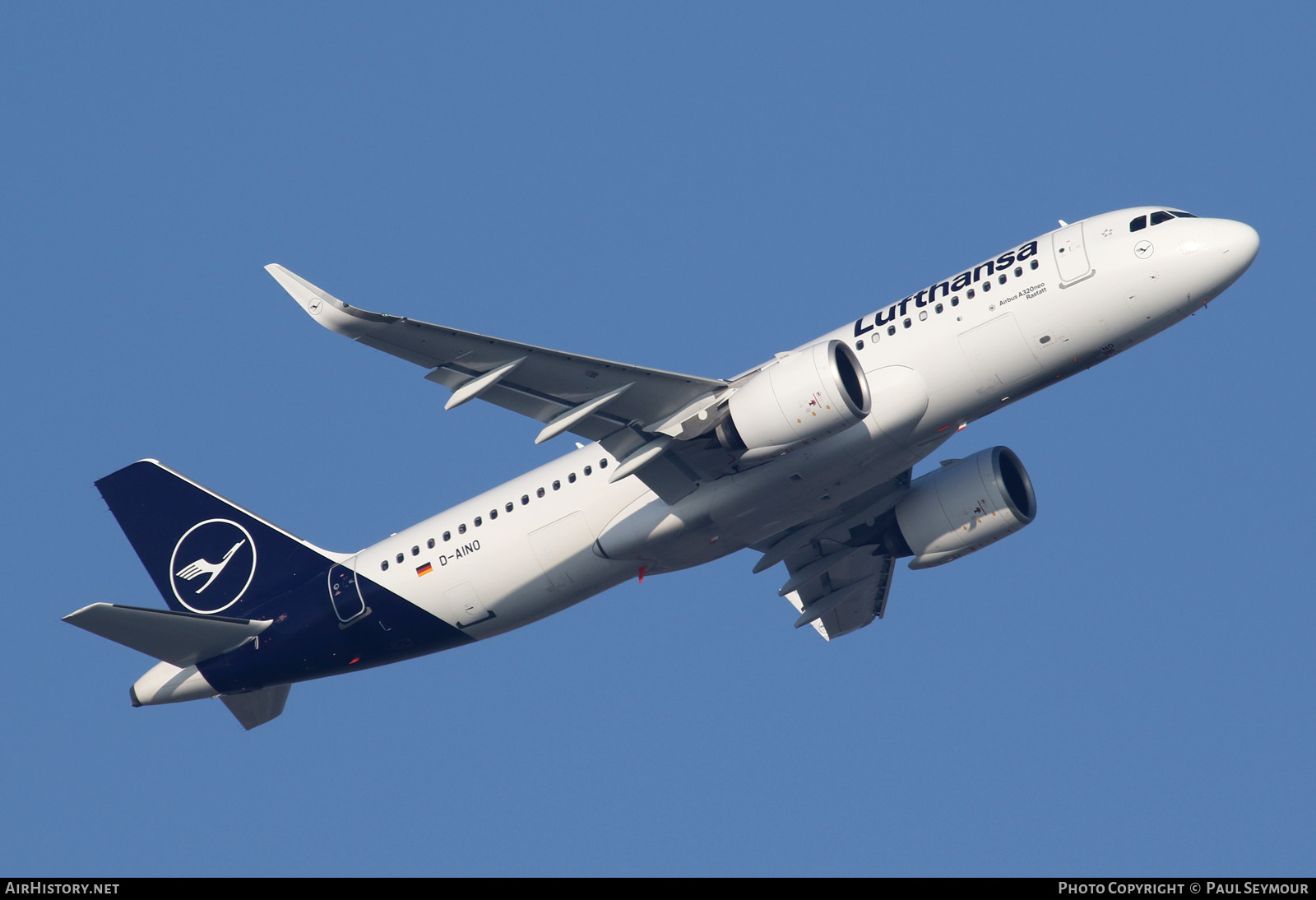 Aircraft Photo of D-AINO | Airbus A320-271N | Lufthansa | AirHistory.net #120987