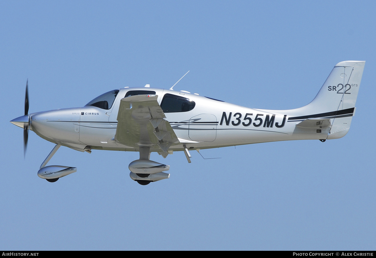 Aircraft Photo of N355MJ | Cirrus SR-22 G3-GTS | AirHistory.net #120988