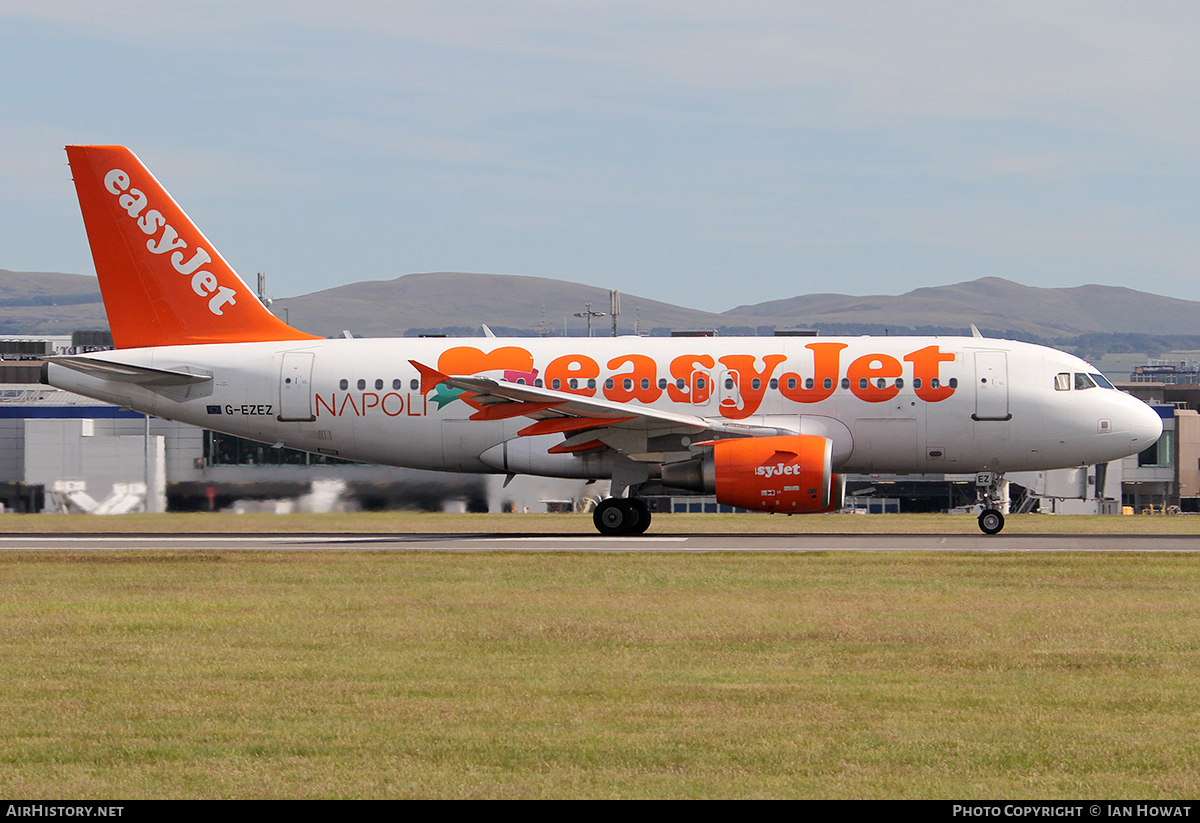 Aircraft Photo of G-EZEZ | Airbus A319-111 | EasyJet | AirHistory.net #120994