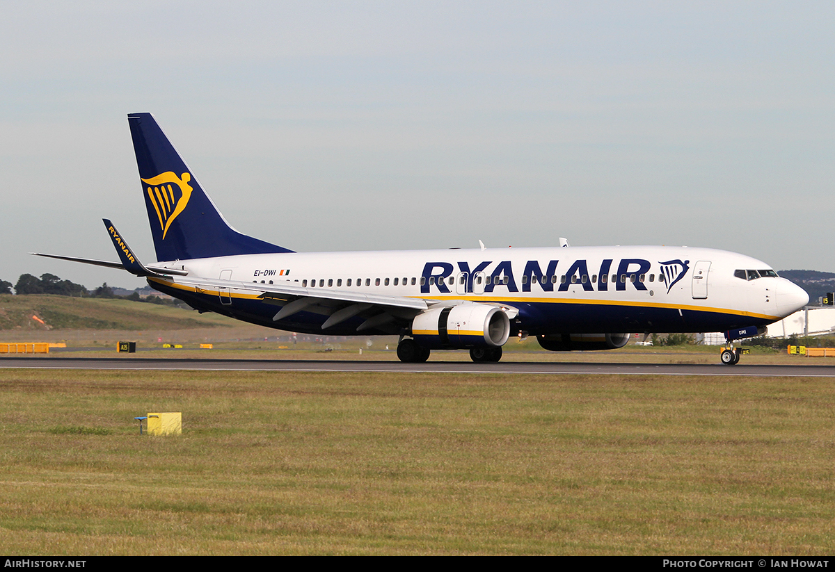 Aircraft Photo of EI-DWI | Boeing 737-8AS | Ryanair | AirHistory.net #120995