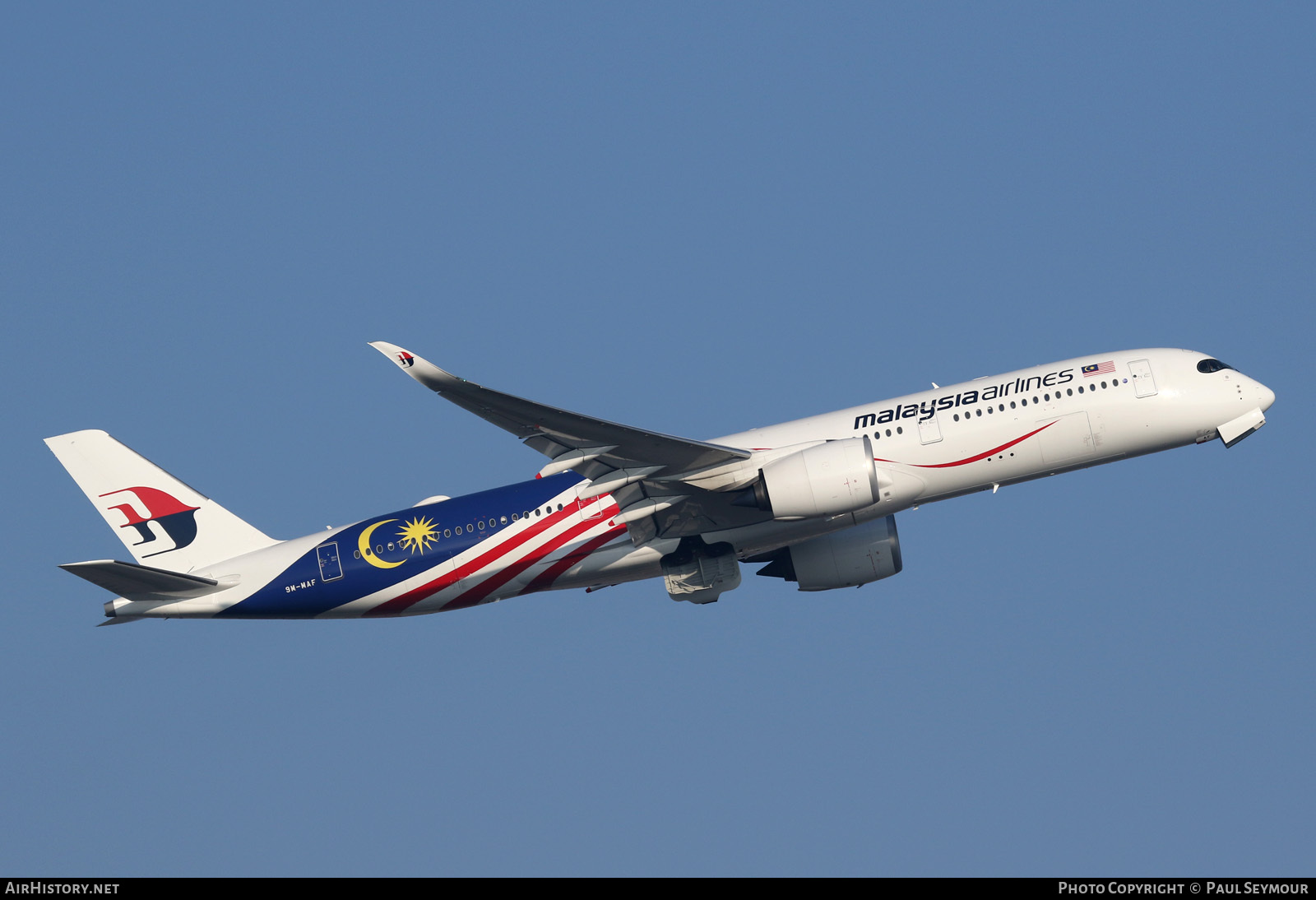 Aircraft Photo of 9M-MAF | Airbus A350-941 | Malaysia Airlines | AirHistory.net #121000