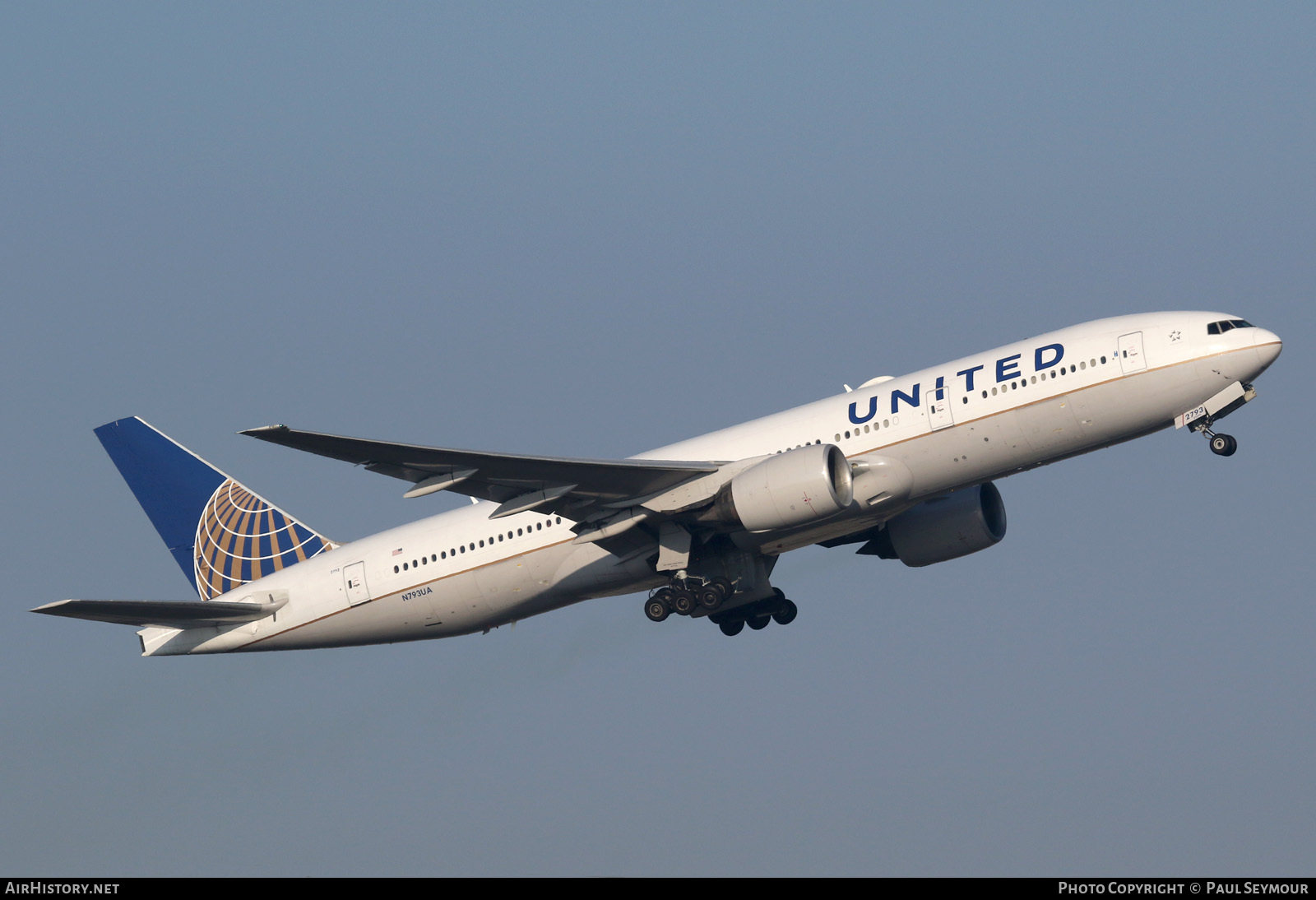 Aircraft Photo of N793UA | Boeing 777-222/ER | United Airlines | AirHistory.net #121008