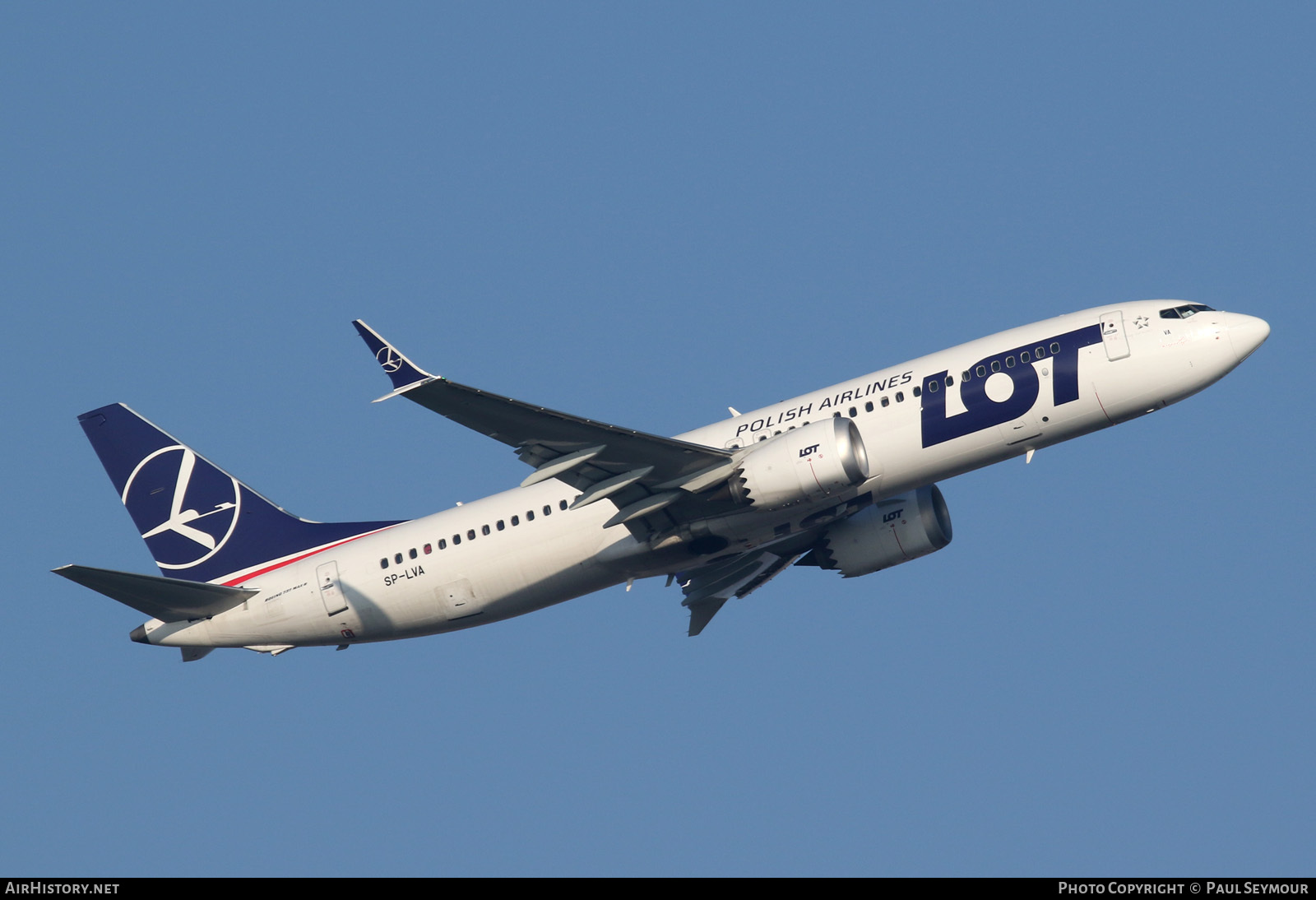 Aircraft Photo of SP-LVA | Boeing 737-8 Max 8 | LOT Polish Airlines - Polskie Linie Lotnicze | AirHistory.net #121016