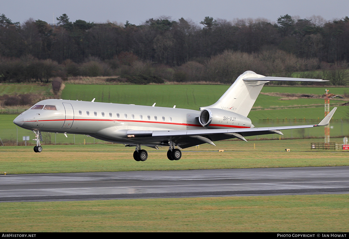 Aircraft Photo of 9H-VJY | Bombardier Global 6000 (BD-700-1A10) | VistaJet | AirHistory.net #121021